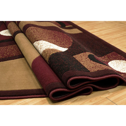 Persian Weavers Rugs Rectangle Gallery-21 (Burgundy) 6'x9' IMAGE 2