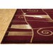 Persian Weavers Rugs Rectangle Gallery-22 (Burgundy) 6'x9' IMAGE 3