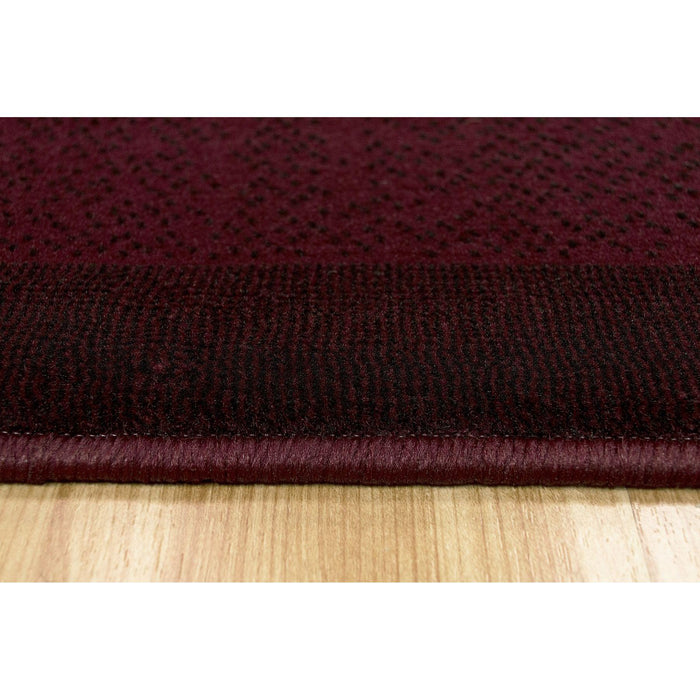 Persian Weavers Rugs Rectangle Gallery-22 (Burgundy) 6'x9' IMAGE 4