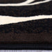 Persian Weavers Rugs Rectangle Gallery-23 6'x9' Rug - Black IMAGE 4