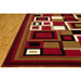 Persian Weavers Rugs Rectangle Gallery-26 6'x9' Rug - Red IMAGE 3