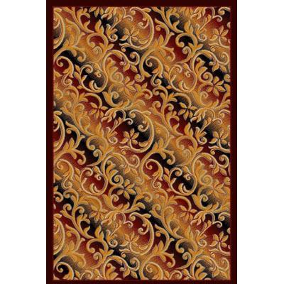 Persian Weavers Rugs Rectangle Gallery-27 6'x9' Rug - Burgundy IMAGE 1