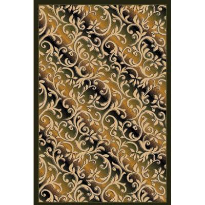 Persian Weavers Rugs Rectangle Gallery-27 6'x9' Rug - S-Green IMAGE 1