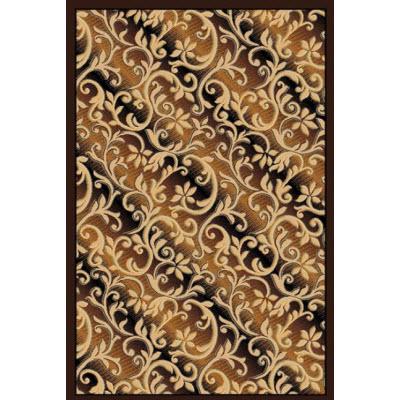 Persian Weavers Rugs Rectangle Gallery-27 6'x9' Rug - Black IMAGE 1