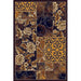 Persian Weavers Rugs Rectangle Gallery-29 (Black) 6'x9' IMAGE 1