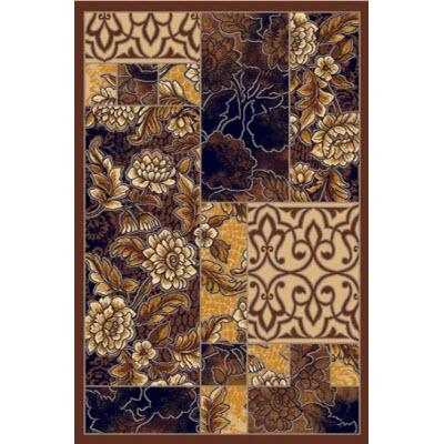 Persian Weavers Rugs Rectangle Gallery-29 (Chocolate) 6'x9' IMAGE 1