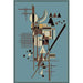 Persian Weavers Rugs Rectangle Gallery-30 (Aqua) 6'x9' IMAGE 1