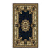 Persian Weavers Rugs Rectangle Kingdom D-120 (Black) 6'x9' IMAGE 2