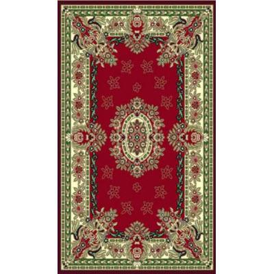 Persian Weavers Rugs Rectangle Kingdom D-120 (Burgundy) 6'x9' IMAGE 1