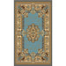 Persian Weavers Rugs Rectangle Kingdom D-120 (L-Blue) 6'x9' IMAGE 1