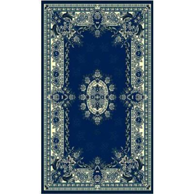 Persian Weavers Rugs Rectangle Kingdom D-120 (N-Blue) 6'x9' IMAGE 1