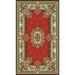 Persian Weavers Rugs Rectangle Kingdom D-120 (R-Red) 6'x9' IMAGE 1