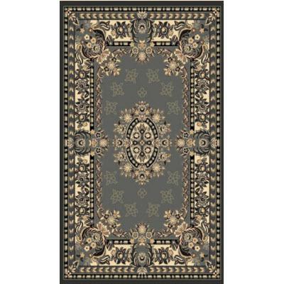 Persian Weavers Rugs Rectangle Kingdom D-120 (Grey) 6'x9' IMAGE 1