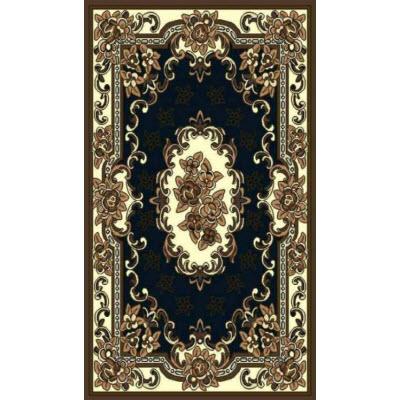 Persian Weavers Rugs Rectangle Kingdom D-121 (Black) 6'x9' IMAGE 1