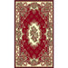 Persian Weavers Rugs Rectangle Kingdom D-121 (Burgundy) 6'x9' IMAGE 1