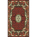 Persian Weavers Rugs Rectangle Kingdom D-123 (R-Red) 6'x9' IMAGE 1