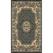 Persian Weavers Rugs Rectangle Kingdom D-123 (Grey) 6'x9' IMAGE 1