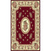 Persian Weavers Rugs Rectangle Kingdom D-124 (Burgundy) 6'x9' IMAGE 1