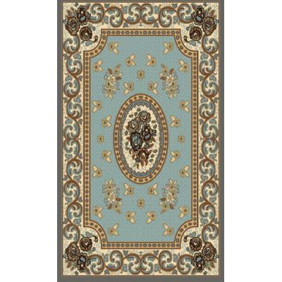 Persian Weavers Rugs Rectangle Kingdom D-124 (L-Blue) 6'x9' IMAGE 1