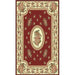 Persian Weavers Rugs Rectangle Kingdom D-124 (R-Red) 6'x9' IMAGE 1