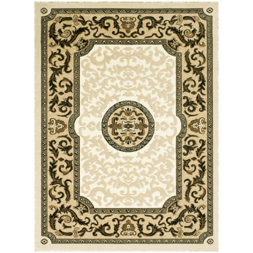 Persian Weavers Rugs Rectangle Kingdom D-128 (Ivory) 6'x9' IMAGE 1