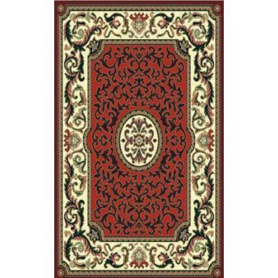 Persian Weavers Rugs Rectangle Kingdom D-128 (R-Red) 6'x9' IMAGE 1