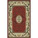 Persian Weavers Rugs Rectangle Kingdom D-128 (R-Red) 6'x9' IMAGE 1