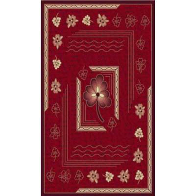 Persian Weavers Rugs Rectangle Kingdom D-132 (Burgundy) 6'x9' IMAGE 1