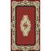 Persian Weavers Rugs Rectangle Kingdom D-136 (R-Red) 6'x9' IMAGE 1