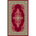 Persian Weavers Rugs Rectangle Kingdom D-137 (Burgundy) 6'x9' IMAGE 1