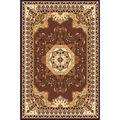 Persian Weavers Rugs Rectangle Kingdom D-141 (Brown) 6'x9' IMAGE 1