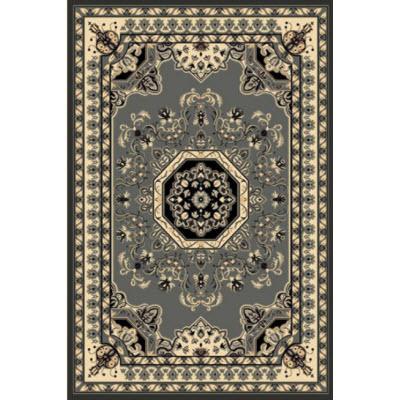 Persian Weavers Rugs Rectangle Kingdom D-141 (Grey) 6'x9' IMAGE 1