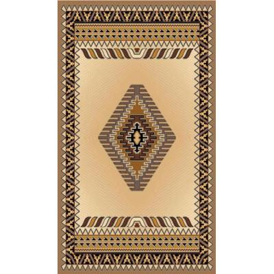 Persian Weavers Rugs Rectangle Kingdom D-143 (Berber) 6'x9' IMAGE 1