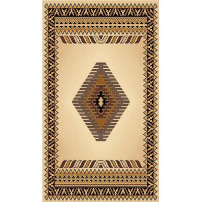 Persian Weavers Rugs Rectangle Kingdom D-143 (Ivory) 6'x9' IMAGE 1