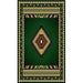 Persian Weavers Rugs Rectangle Kingdom D-143 (Hunter) 6'x9' IMAGE 1