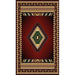 Persian Weavers Rugs Rectangle Kingdom D-143 (Red) 6'x9' IMAGE 1