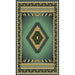 Persian Weavers Rugs Rectangle Kingdom D-143 (L-Green) 6'x9' IMAGE 1