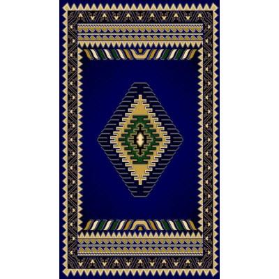 Persian Weavers Rugs Rectangle Kingdom D-143 (Navy) 6'x9' IMAGE 1