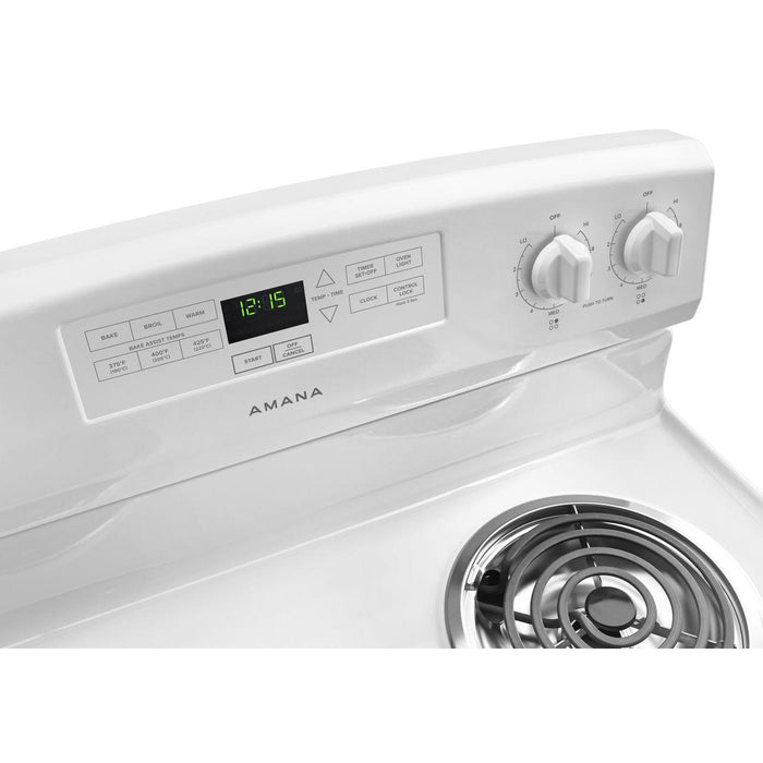 Amana 30-inch Freestanding Electric Range ACR4303MFW IMAGE 4