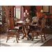 Acme Furniture Round Dresden Counter Height Dining Table with Pedestal Base 12160 IMAGE 3