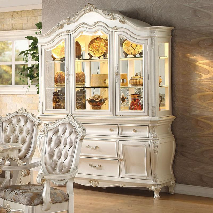 Acme Furniture Chantelle 2 pc China Cabinet 63544 IMAGE 1