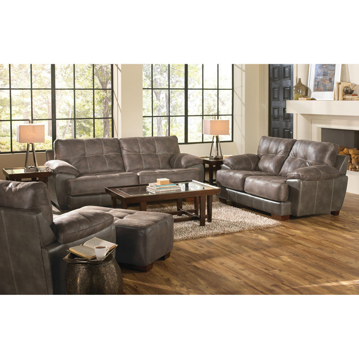 Jackson Furniture Drummond Stationary Leather Look Fabric Loveseat 429602 1152-18/1300-28 IMAGE 5