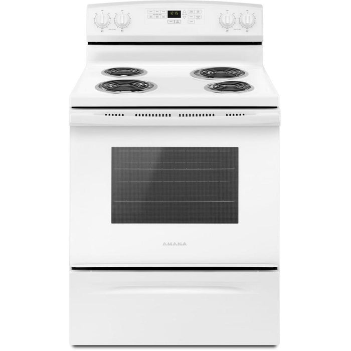 Amana 30-inch Freestanding Electric Range ACR4503SFW IMAGE 1