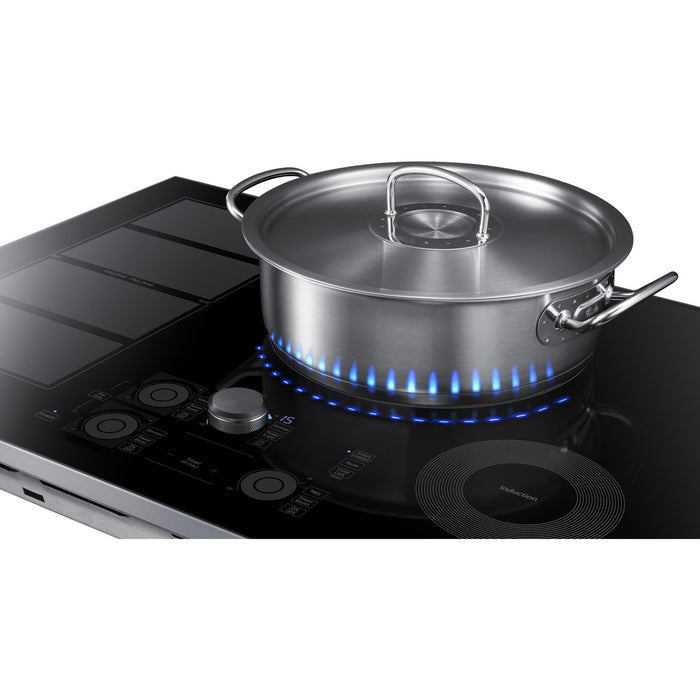 Samsung 30-inch Built-in Induction Cooktop with Virtual Flame Technology™ NZ30K7880US/AA IMAGE 7