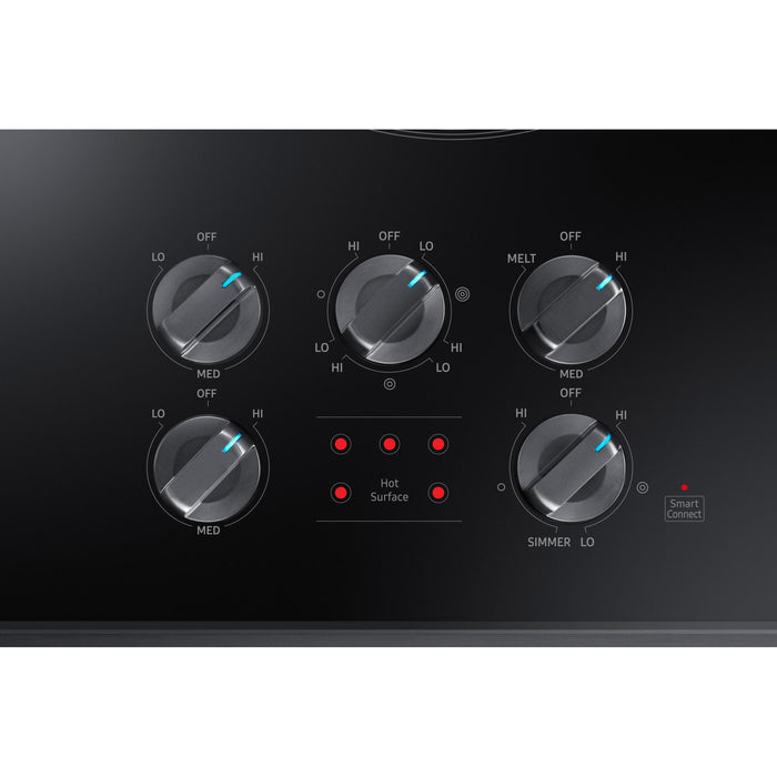 Samsung 36-inch Built-In Electric Cooktop NZ36K6430RG/AA IMAGE 4