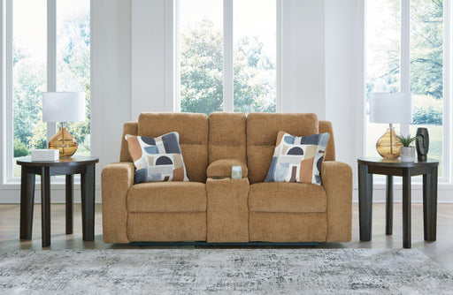 Kanlow Reclining Loveseat with Console - BWO Furniture & Mattresses