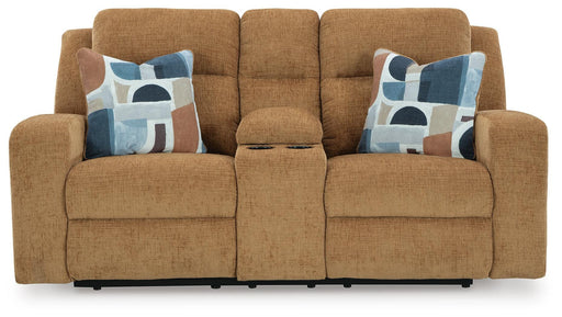 Kanlow Reclining Loveseat with Console - BWO Furniture & Mattresses