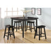 Acme Furniture Gaucho 5 pc Counter Height Dinette 07288 IMAGE 1