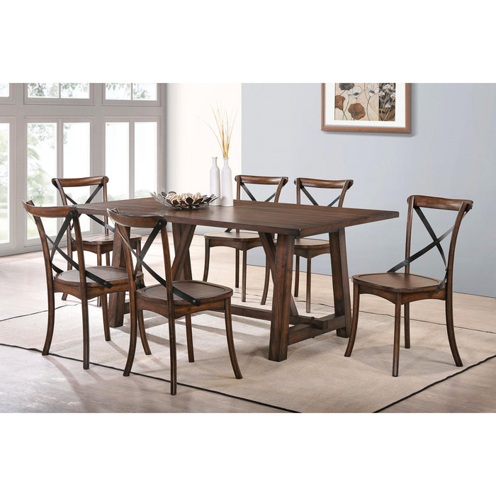 Acme Furniture Kaelyn Dining Table with Trestle Base 73030 IMAGE 2