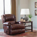 Catnapper Duncan Glider Leather Recliner 4763-6 1283-19/3083-19 IMAGE 3